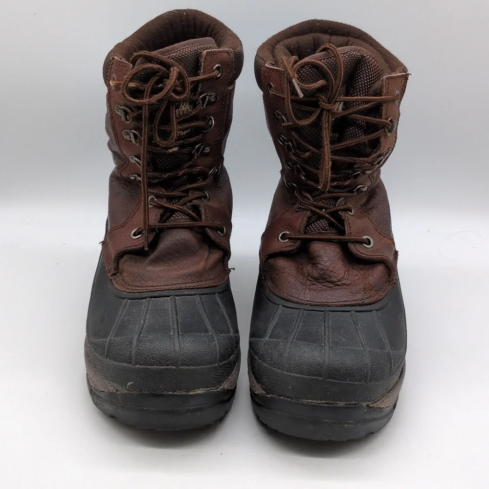 Itasca Shoes Mens Bristol Brown 9 Waterproof Boots Leather Winter Thinsulate